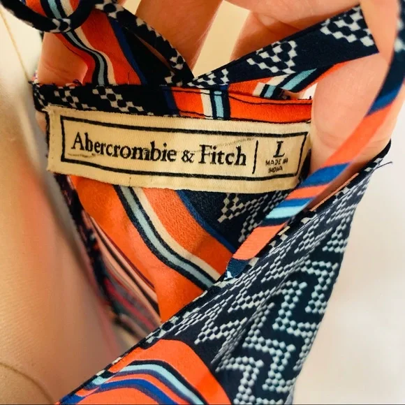 Vintage Abercrombie & Fitch Slip Shift Dress LARGE 3435 - Picture 8 of 8